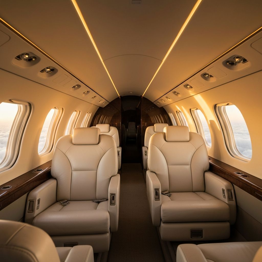 Jet privado vs. primera clase: ¿cuál conviene más para tu empresa?